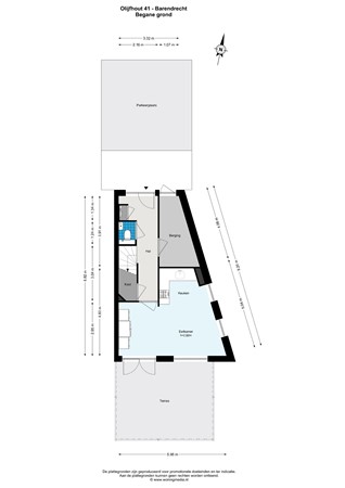 Floorplan - Olijfhout 41, 2994 HV Barendrecht